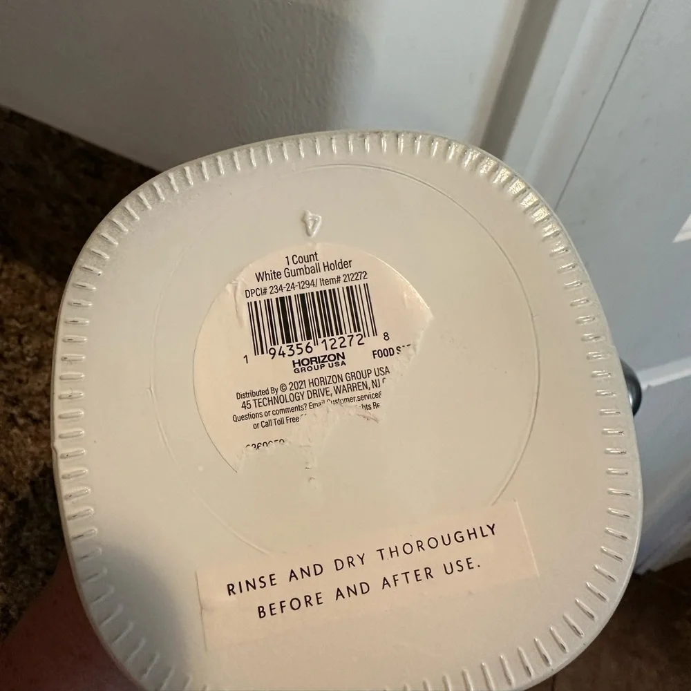 Target white gumball holder - Picture 8 of 8
